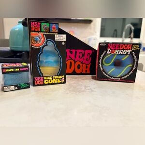 Nee Doh Ice Cream Cone and Donut Set